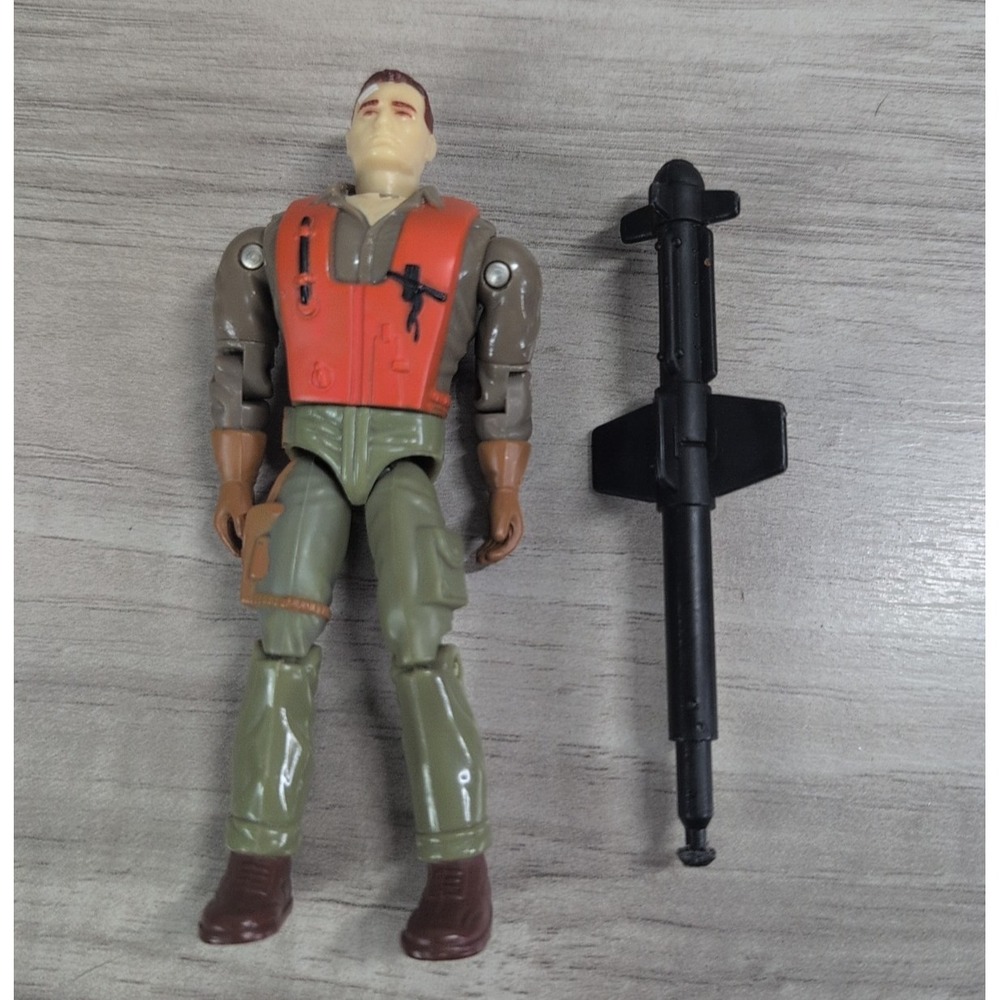 GI Joe 1994 SGT. SAVAGE V3 P40 Warhawk PILOT 4" Action Figure Loose Hasbro